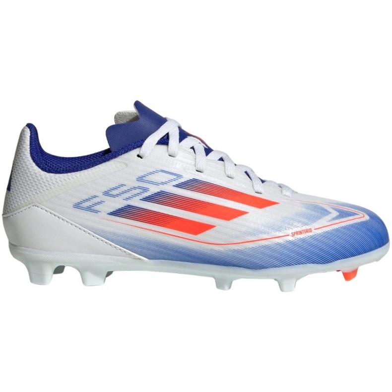 Adidas F50 League FG/MG IF1367 jalkapallokengät valkoinen