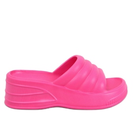 Diames Fuchsia vaahtosandaalit vaaleanpunainen