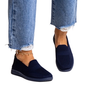 Tummansiniset Abadlyn lenkkarit sininen