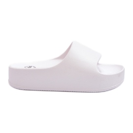 Naisten Airaplea Foam Platform -varvastossut, valkoinen