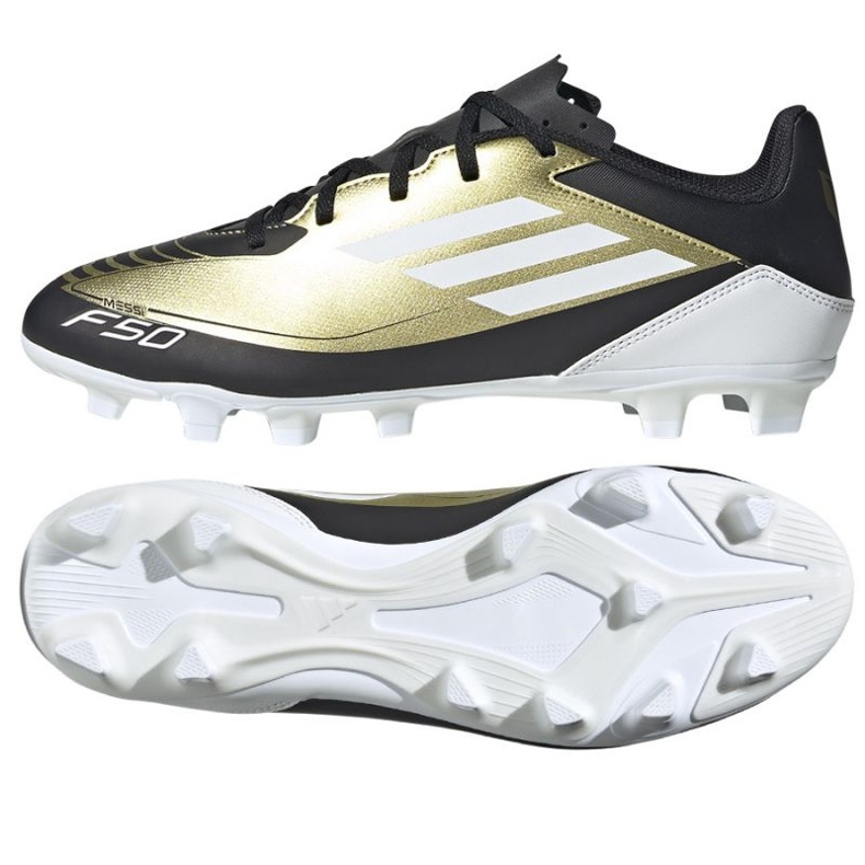 Adidas F50 Club Messi FxG M IG9331 kengät kultainen