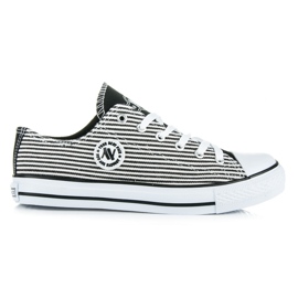 New Age lenkkarit valkoinen musta