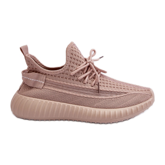 Naisten kankaiset urheilukengät, vaaleanpunainen Nelmarie