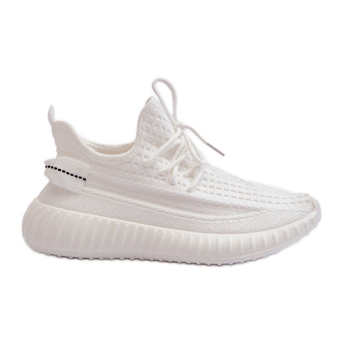 Naisten kankaiset urheilukengät, valkoinen Nelmarie