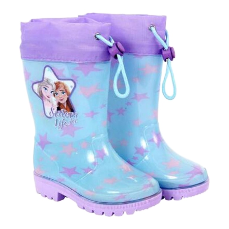 Coqui Perletti Galoshes Land of Frozen 98077 sininen