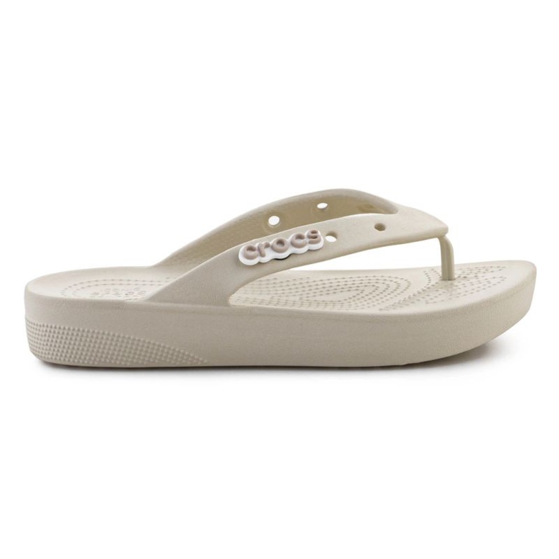 Crocs Classic Platform Flip 207714-2Y2 varvastossut beige