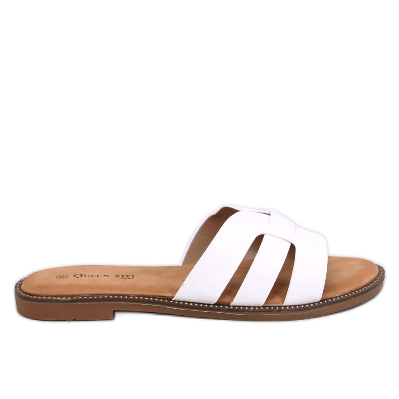 Charnes White naisten varvastossut valkoinen