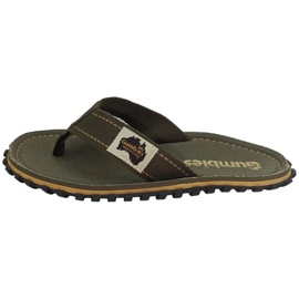 Gumbies Islander Flip-Flops GU-FFISL119 varvastossut vihreä