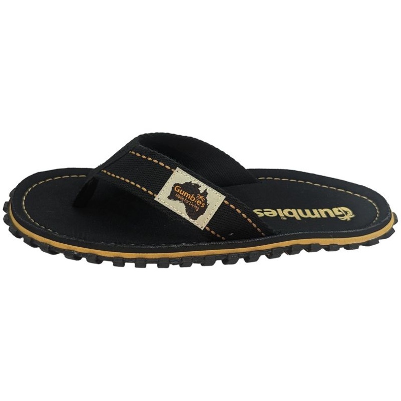 Gumbies Islander Flip-Flops Klassiset varvastossut GU-FFISL117 musta