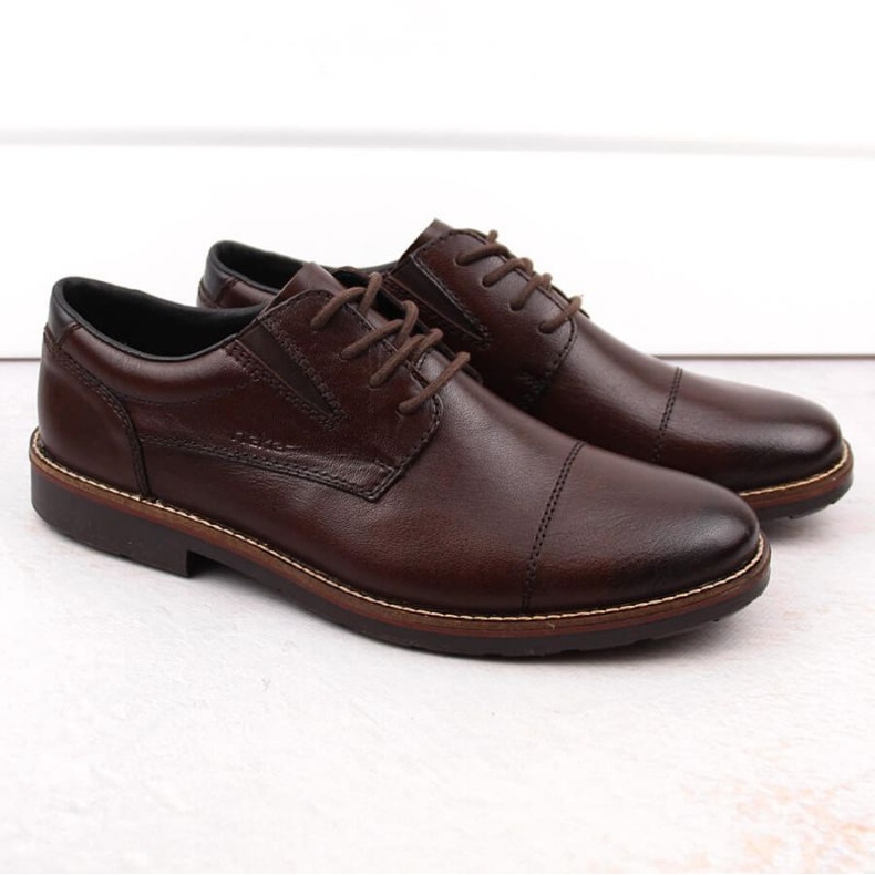 Kengät kuminauhalla Rieker M 15320-25 ruskea