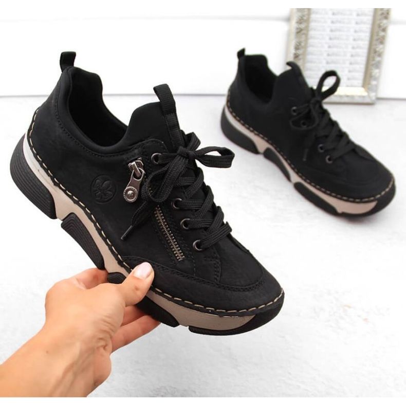 Rieker W 45973-00 kengät musta