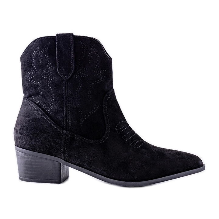 Mustat Anesan korkeakorkoiset nilkkurit