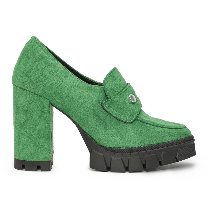 Vihreät naisten korkokengät