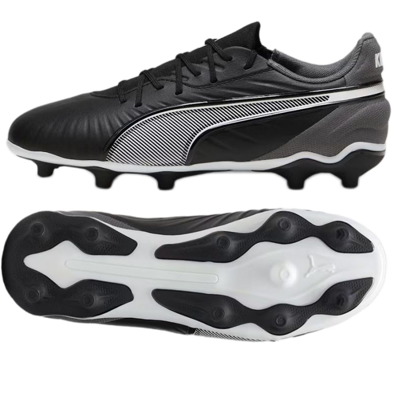 Puma King Match FG/AG 108048-01 jalkapallokengät musta