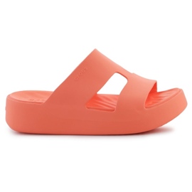 Crocs Getaway Platform H-Strap 209409-84F varvastossut oranssi Crocs Getaway Platform H-Strap 209409-84F varvastossut oranssi