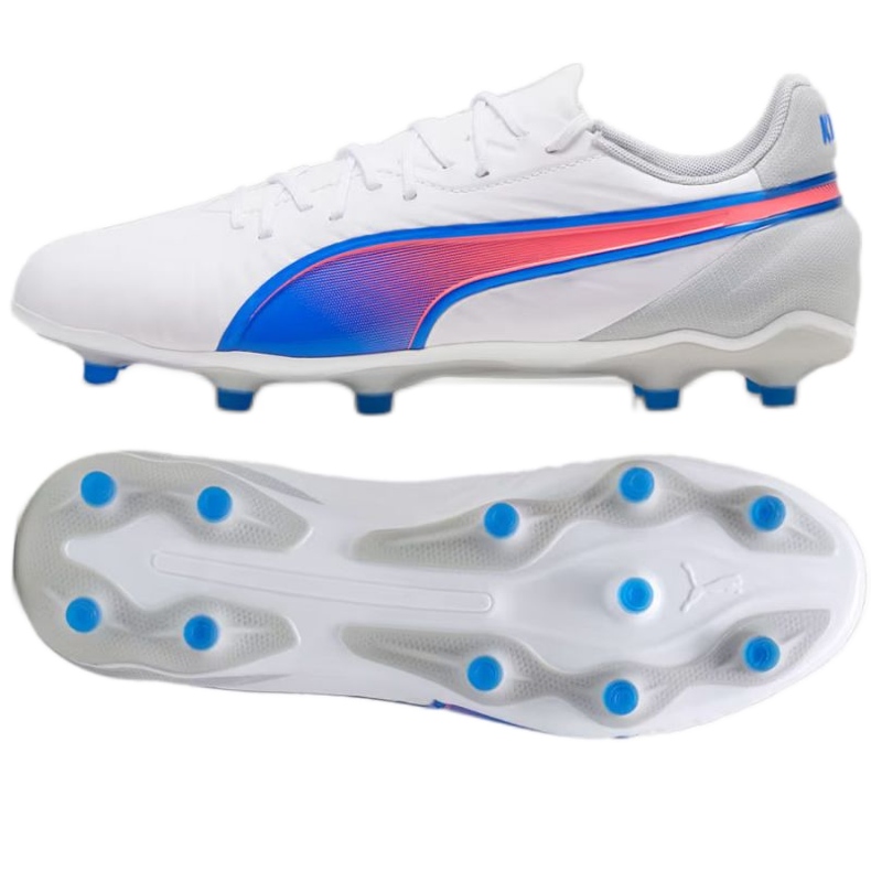 Puma King Match FG/AG kengät 107863 02 valkoinen