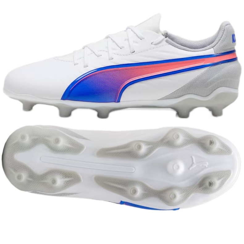 Puma King Match FG/AG kengät 108048 02 valkoinen