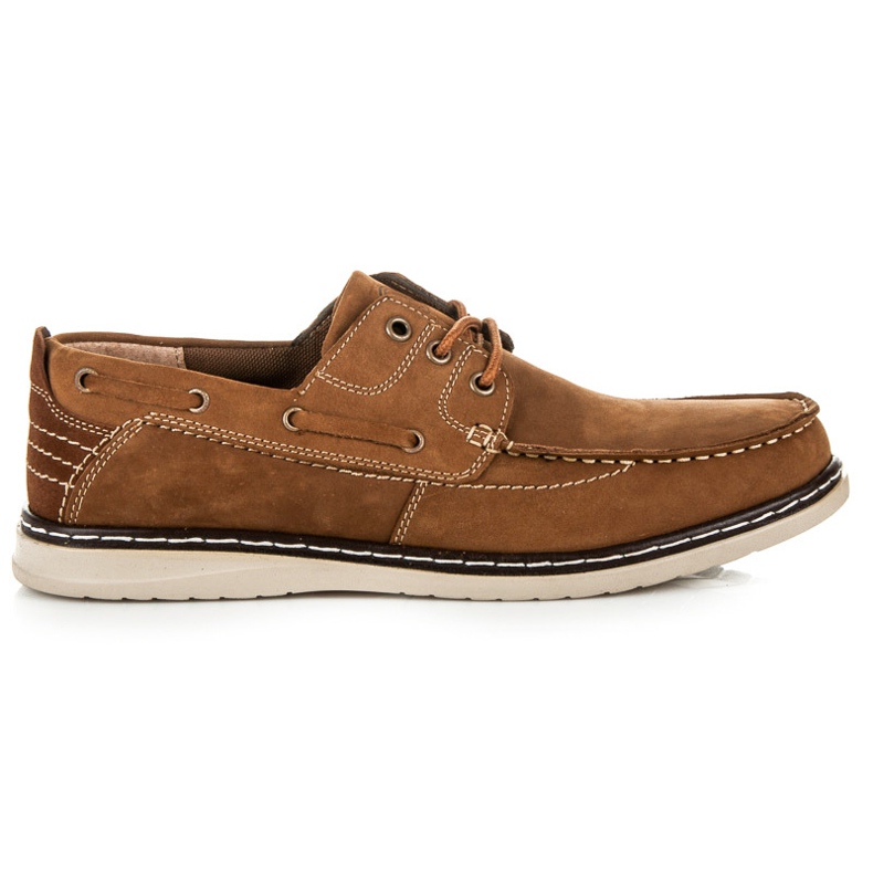 New Age Loaferit nyörityksillä ruskea