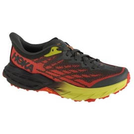 Hoka Speedgoat 5 Leveät kengät 1123159-TFST vihreä