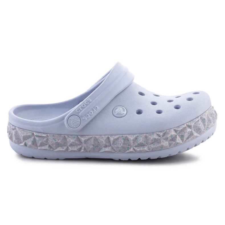 Crocs Crocband Geometric Glitter Band Clog 210134-5AF varvastossut violetti