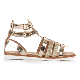 Kylie Roomalaiset sandaalit keltainen