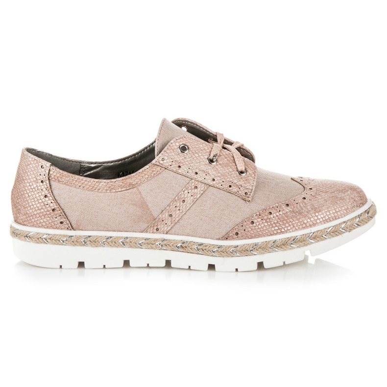 Nauhaiset kylie-kengät vaaleanpunainen