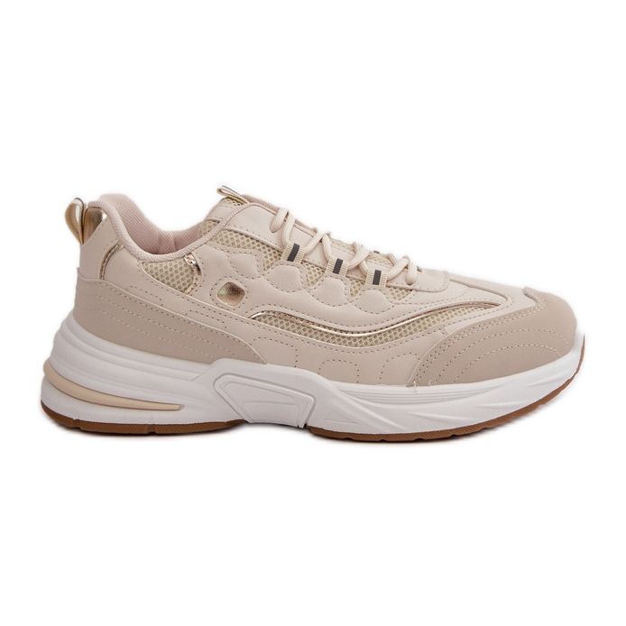 Urheilukengät Eco Leather Sneakers Beige Verilisse