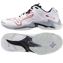 Mizuno Wave Lightning Z8 V1GA240096 kengät valkoinen