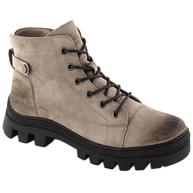 Naisten khaki-nilkkurit Potocki SZ12168 vihreä