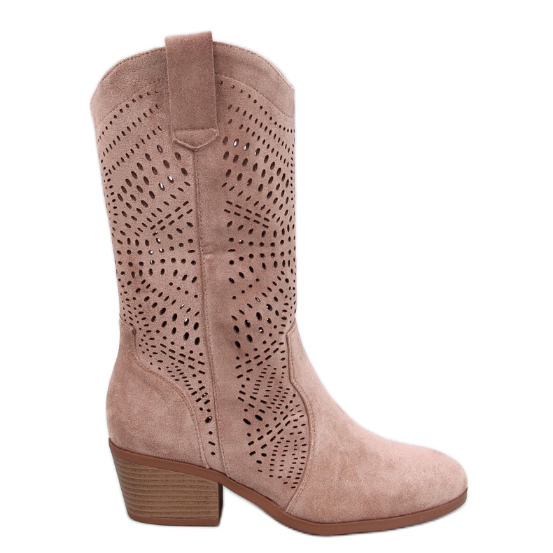 Hunter Khaki harjakattoiset cowboysaappaat ruskea