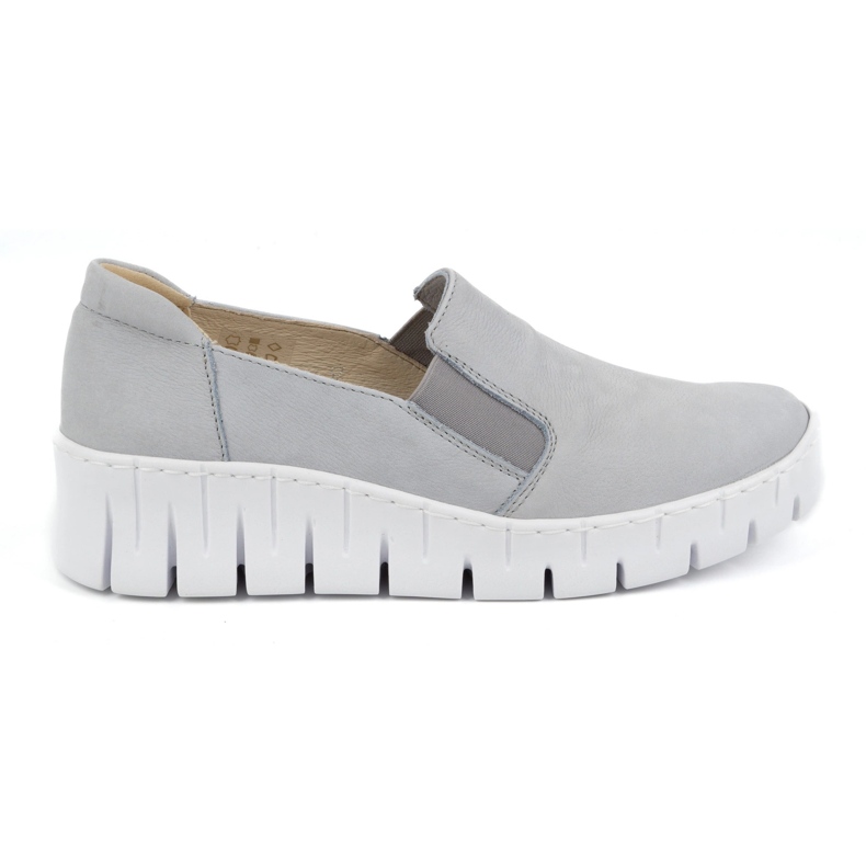 WASAK Naisten nahkaiset slip-on kengät 0721W sininen