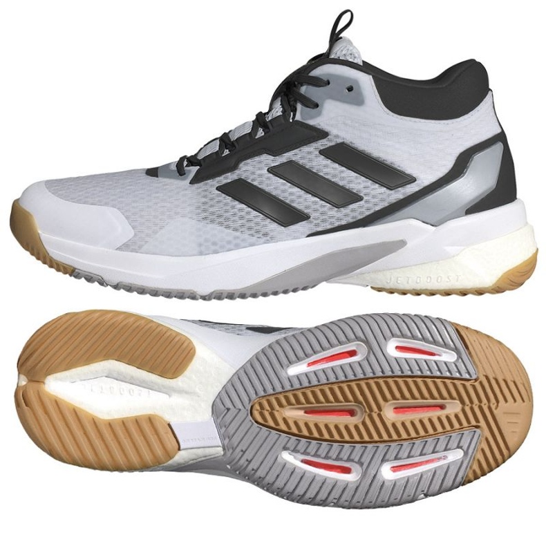 Adidas Crazyflight 5 Mid IH7720 kengät valkoinen