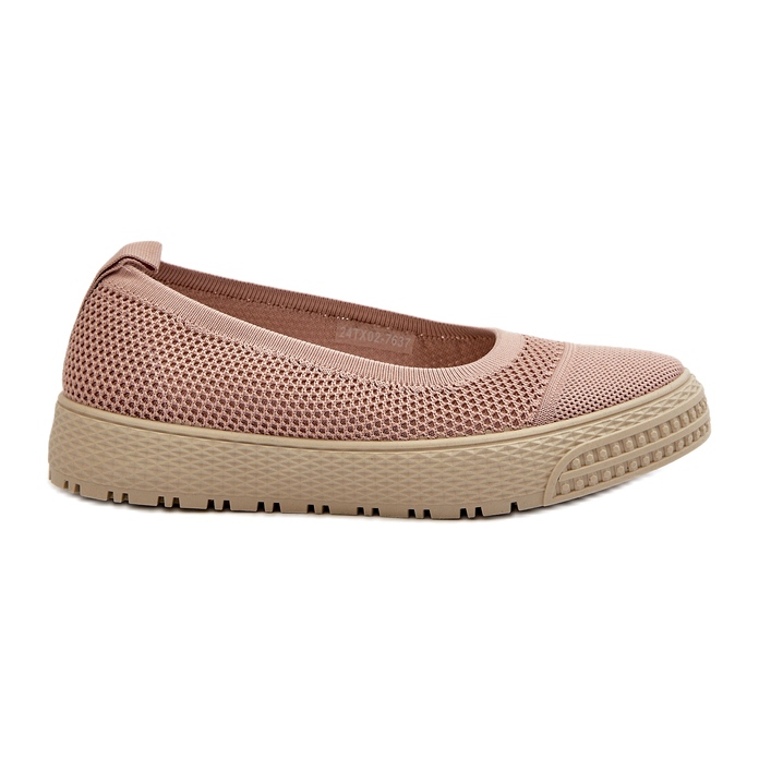 News Naisten Slip-on Platform tennarit, vaaleanpunainen