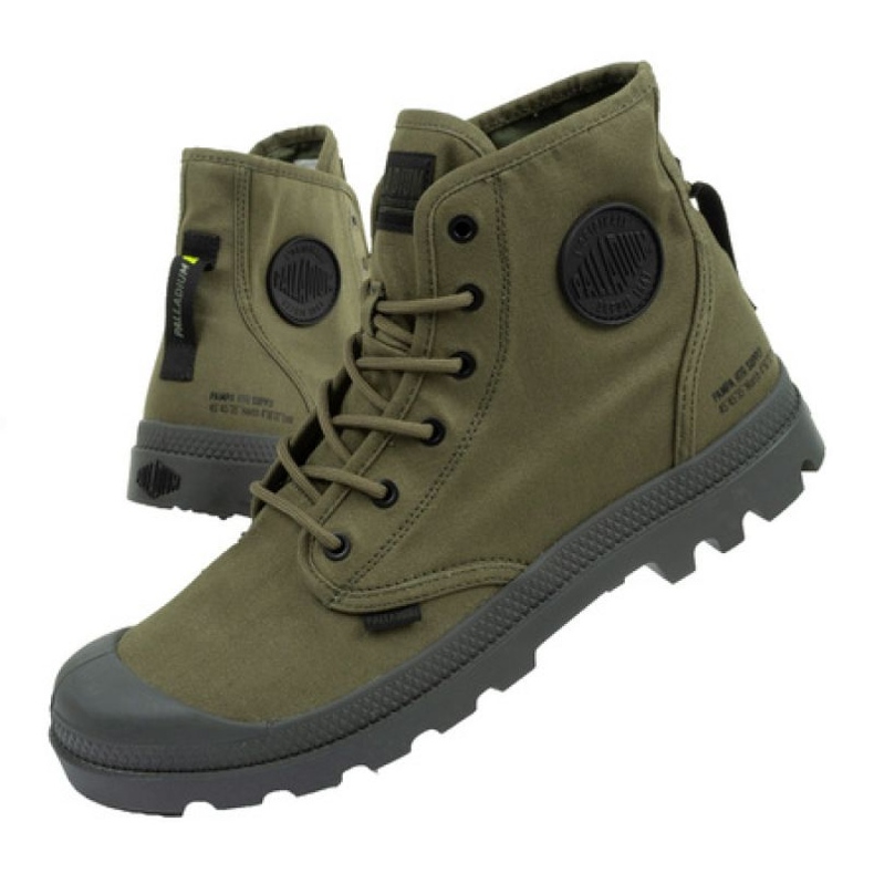 Palladium Pampa -kengät 77356-325 vihreä