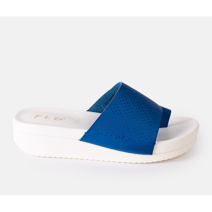 Inna Tummansiniset Monferrato-kiilamuulit sininen