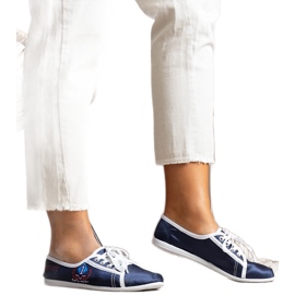 Woodstock naisten tummansiniset lenkkarit sininen