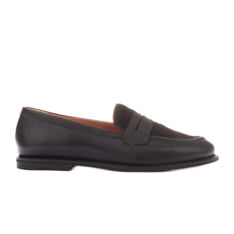 Marco Shoes Lorenzo Pony -loaferit musta