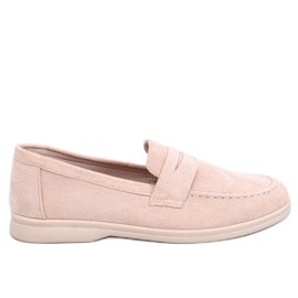 Metsäbeige naisten mokasiinit