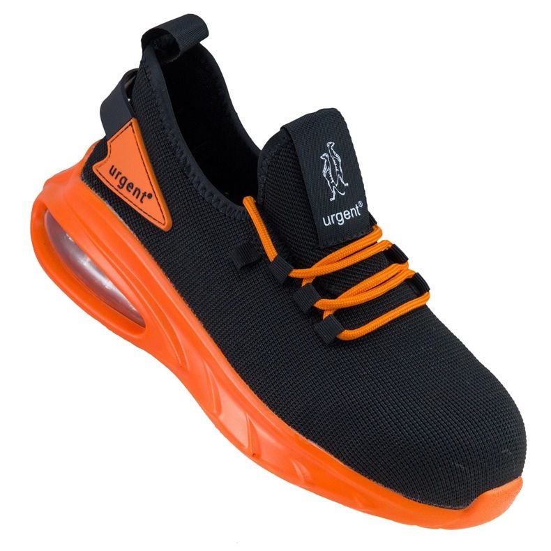 URGENT 229/S1 Sr työkengät metallikärkisellä musta