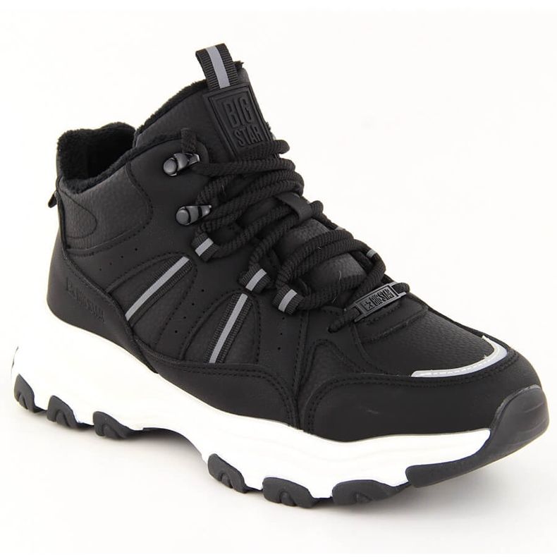 Eristetyt korkeat saappaat, musta Big Star OO274A160