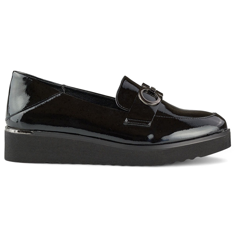 Naisten kiilakengät, tyylikkäät kengät musta