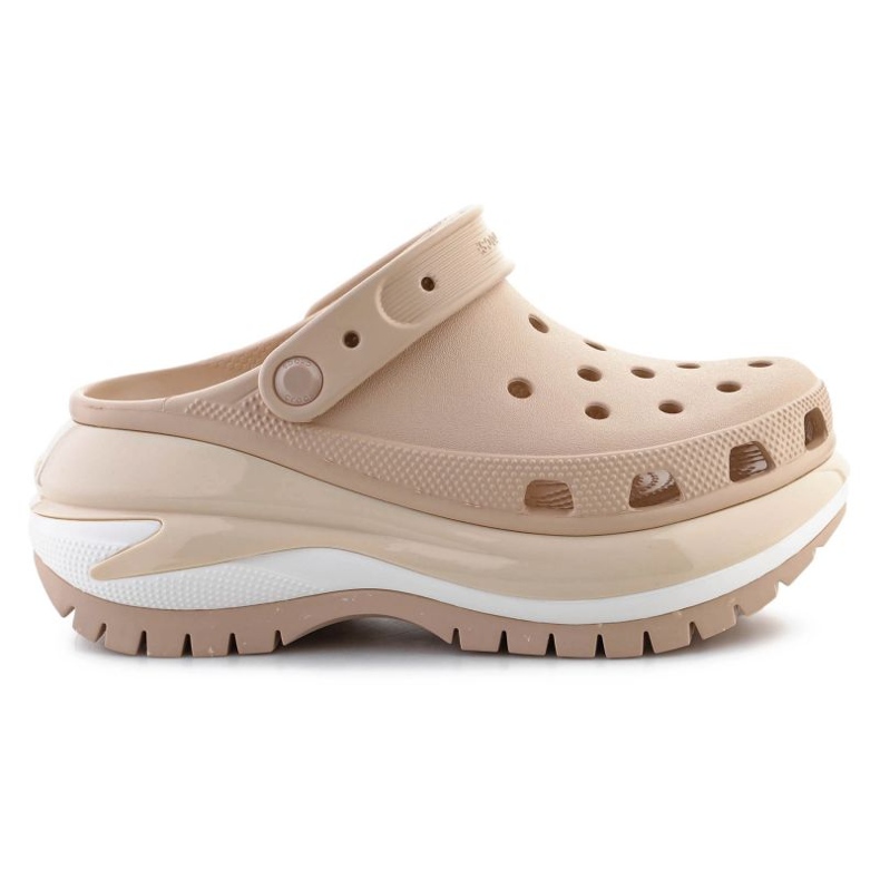 Crocs Mega Crush Clog 207988-2DS varvastossut beige
