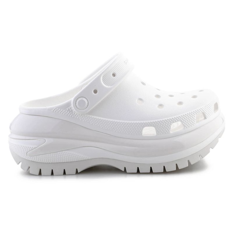 Crocs Mega Crush Clog 207988-100 varvastossut valkoinen
