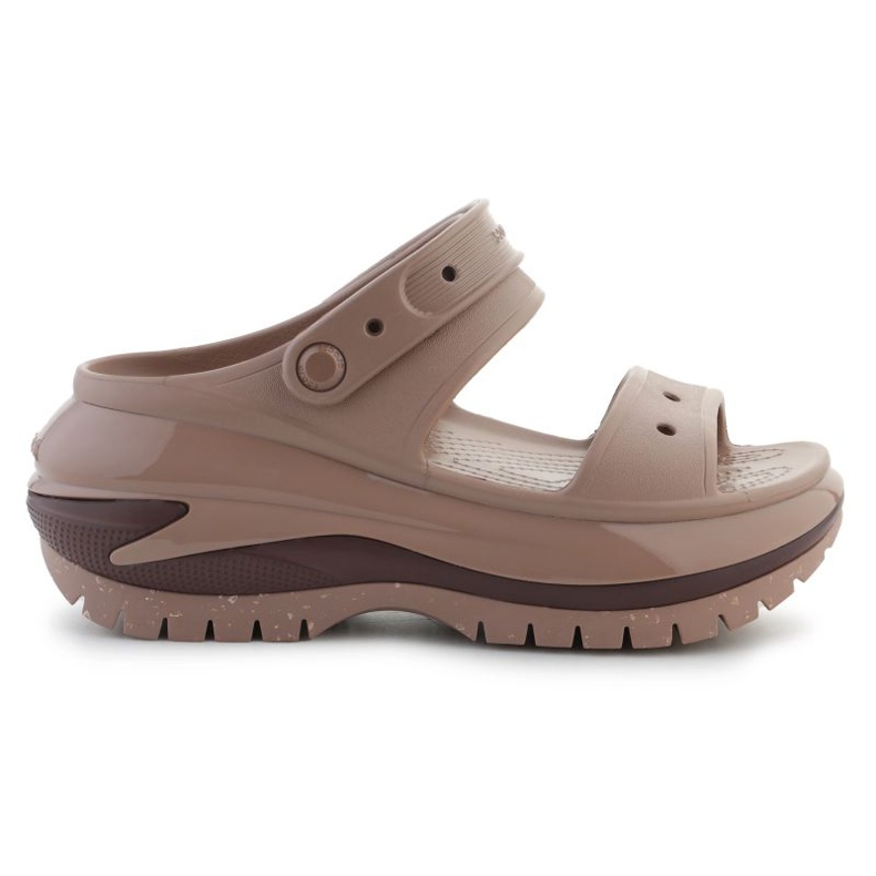Crocs Mega Crush Sandal 207989-2Q9 varvastossut ruskea