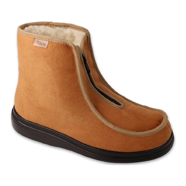 Befado Dr.Orto naisten tossut villaeristetyt 996D014 kameli beige