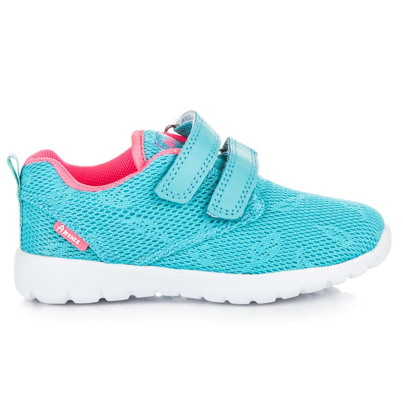 American Club Sininen lenkkarit, joissa tarrakiinnitys