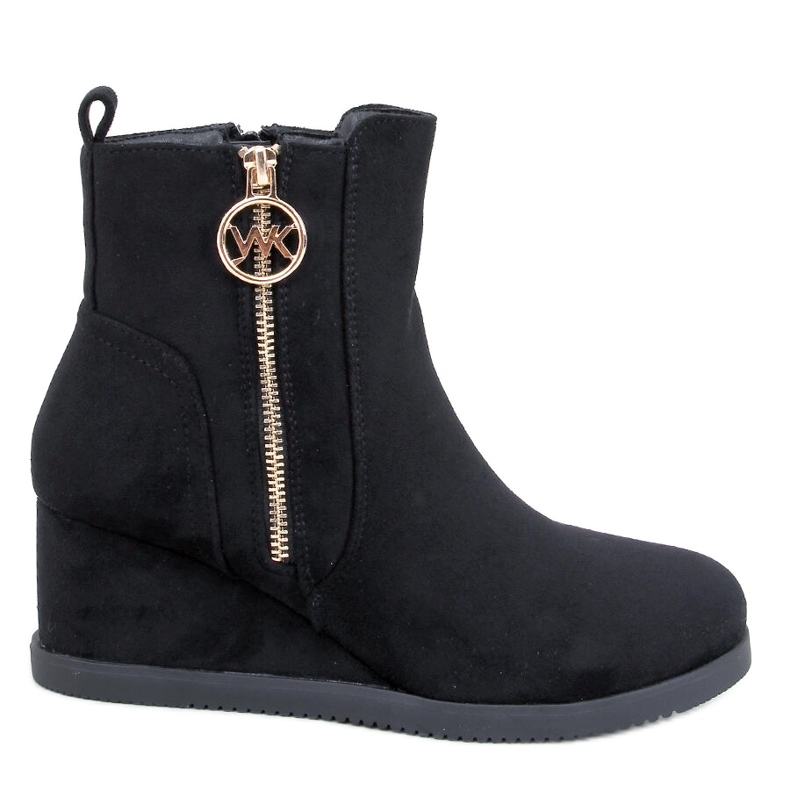 Vavin Mustat kiilanilkkurit kultaisella vetoketjulla