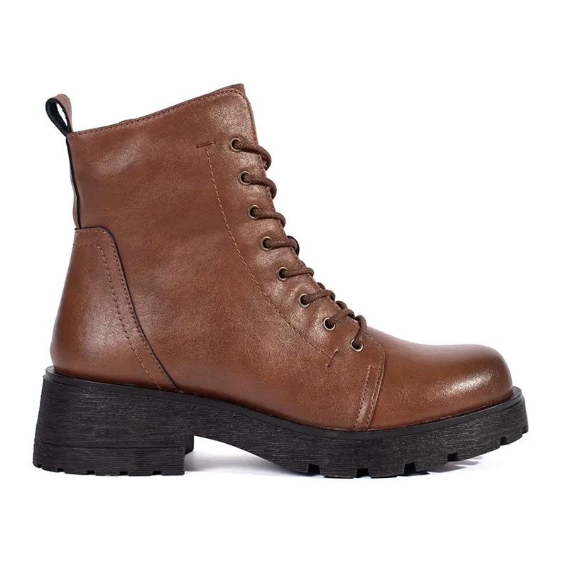 Sergio Leonen ruskeat nahkanilkkurit paksulla pohjalla