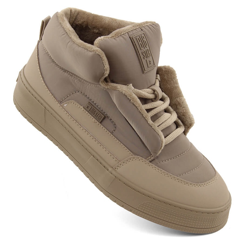 Beiget naisten eristetyt saappaat Big Star OO274A532