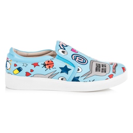 Sarjakuva Slipony Vices sininen